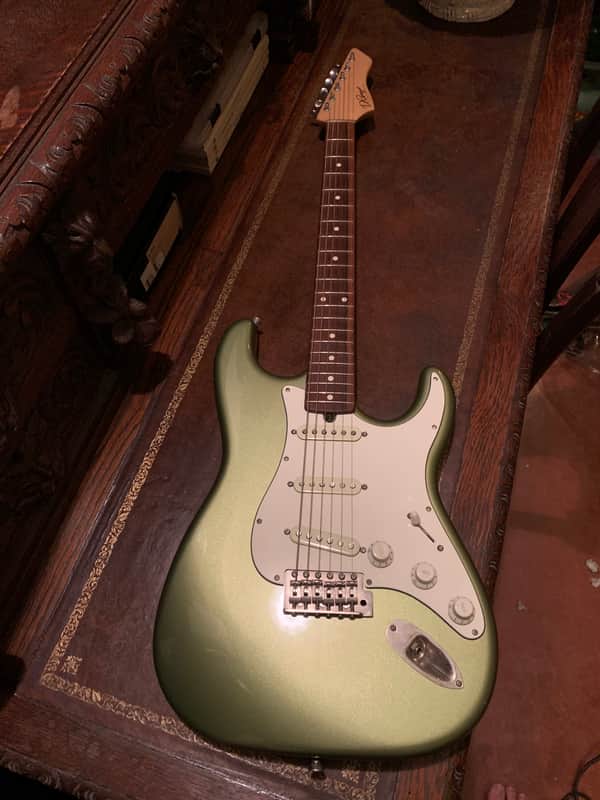 D’Pergo Vintage Limited 2016 Moss Green Metallic image 1