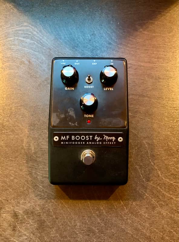 Moog Minifooger MF Boost Analog Boost Pedal image 1