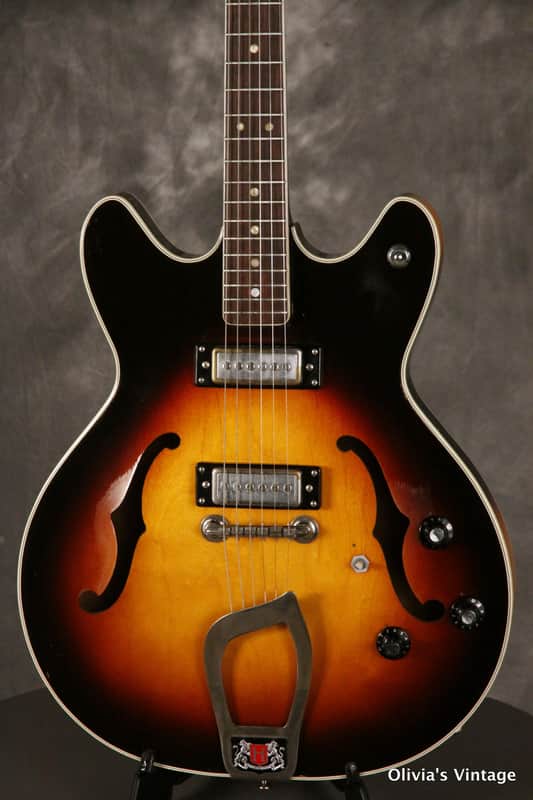 Hagstrom Viking Hollow Body  1960s Sunburst image 1