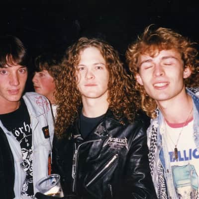 Metallica Autograph 1988 (Jason Newsted,James Hetfiel...) 1988 + Kirk Hammett's Guitar Pick 1988 image 10