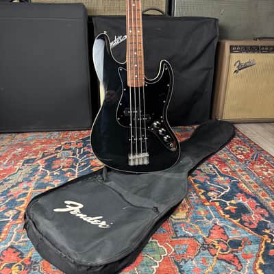 Fender Japan Aerodyne Jazz Bass Jet Black *Pro Setup, Low Action* - 2004 image 3