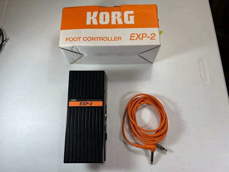 Korg EXP-2 Foot Controller/Expression Pedal 2010s - Black image 1
