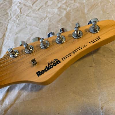 Rockoon Schaller Strat type electric guitar 1987 - Transparent Blue, Kawai made in Japan Very Good Condition with Gigbag image 12