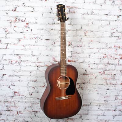 Gibson - LG-2 All Mahogany Faded - Acoustic-Electric Guitar - Vintage Sunburst - w/ Hardshell Case - x5019 image 4