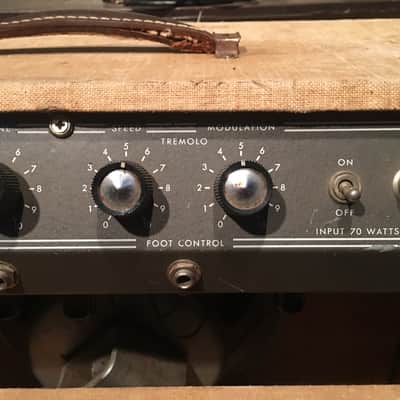 Lectrolab R600C Vintage Combo Guitar/Harp Amplifier 1950/60's Classic Tweed image 7