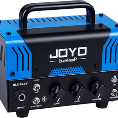Joyo Bantamp Bluejay Electric Guitar Head, 20W, Blue image 2