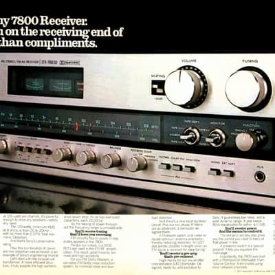 Sony STR-7800SD Vintage Stereo Receiver - 125W/Ch - Japan - Tested & Working image 18