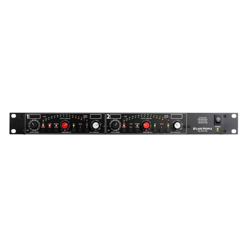 Lake People Mic-Amp F355 2-Channel Microphone Pre-Amplifier *USA Small Business* image 1
