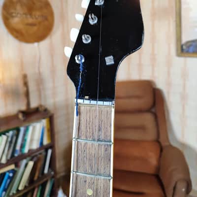 Jolana Spesial Tornado Vintage Electric Guitar Soviet USSR Tremolo bar 360 Strat Semi Hollow image 8