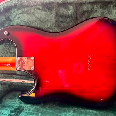 Burns Double Six red 12 String Reissue 2010s - Sunburst image 4