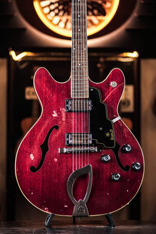 1965 Guild Starfire IV cherry