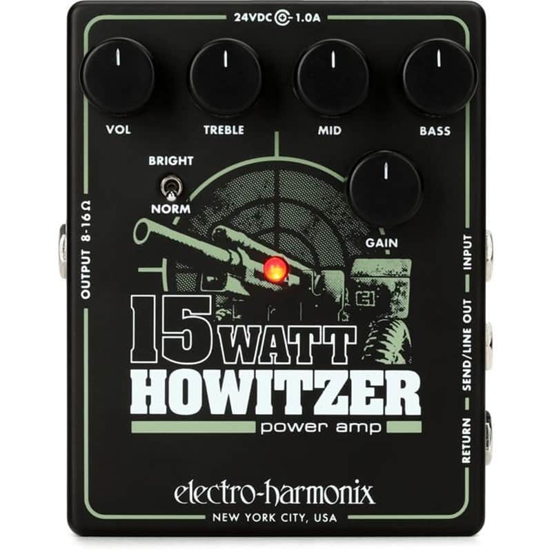 Brand New Electro-Harmonix Howitzer 15-watt Power Amp Pedal image 1