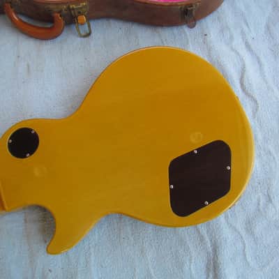 1958 Gibson Les Paul Special Tenor All Original TV Yellow With Original 5 Latch Lifton Case image 5