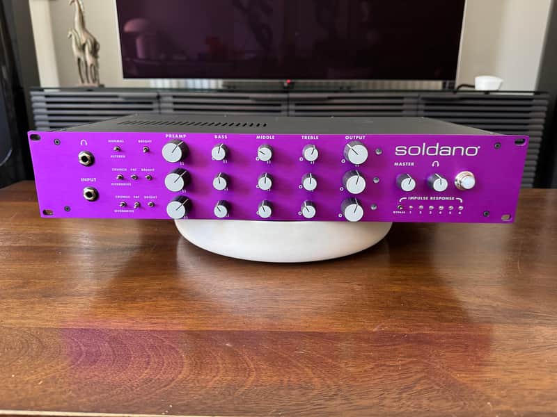 Soldano X88-IR Rackmount Guitar Preamp 2024 - Present - Purple image 1