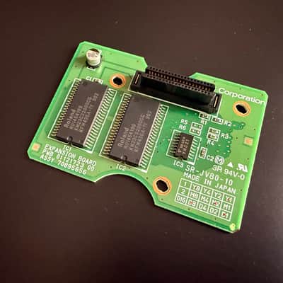Roland SR-JV80-10 Bass and Drums Expansion Board 1990s - Green image 2