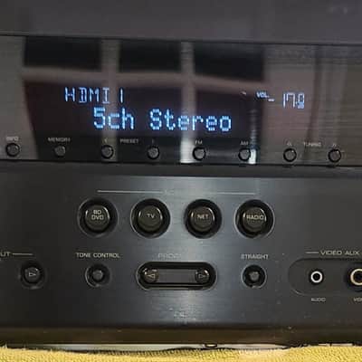 Yamaha Yamaha RX-V475 is a 5.1-channel network A/V receiver 2013 - Black