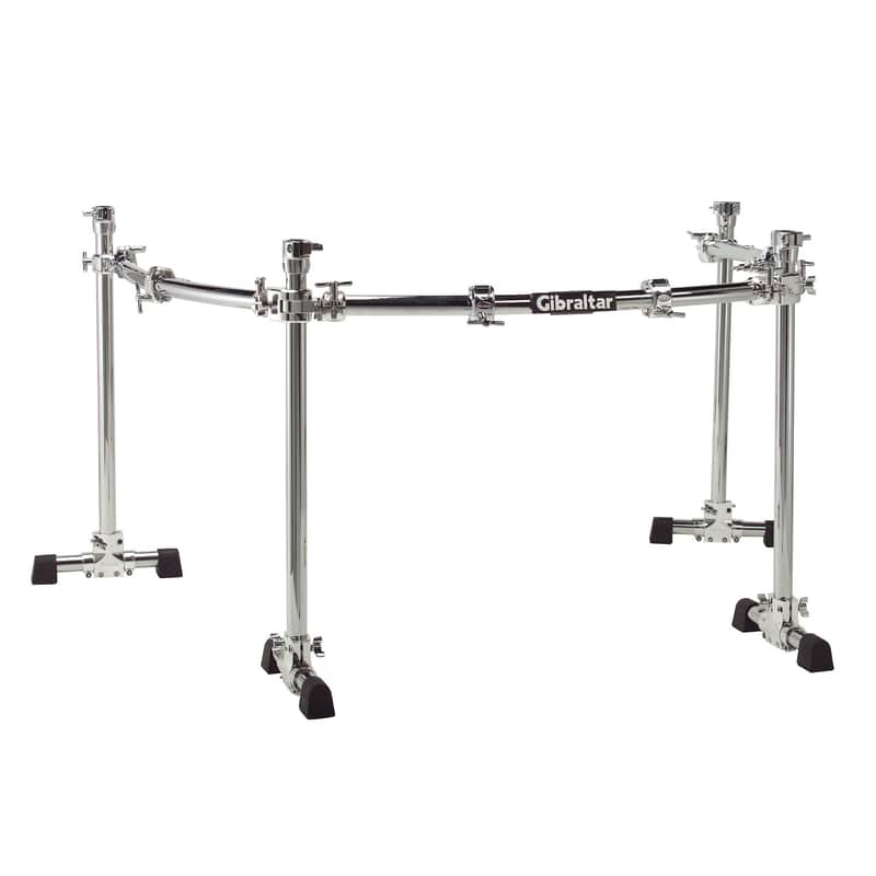 Gibraltar GCS-450C Chrome Series 4-Post Curved Drum Rack image 1