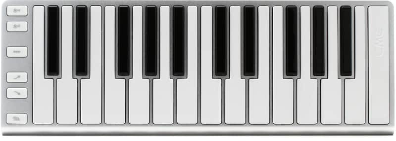 CME Xkey 25-key Mobile Keyboard Controller - Silver image 1