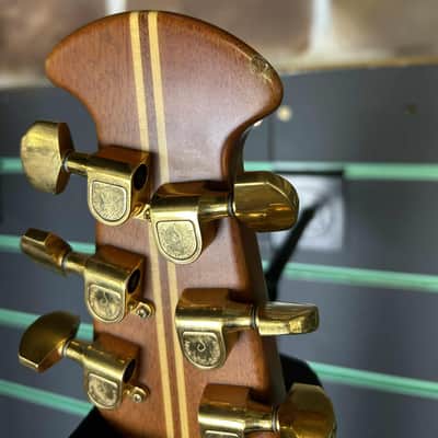 Ovation Collector's Edition Nutmeg Stain 1990 Electro Acoustic Guitar image 10