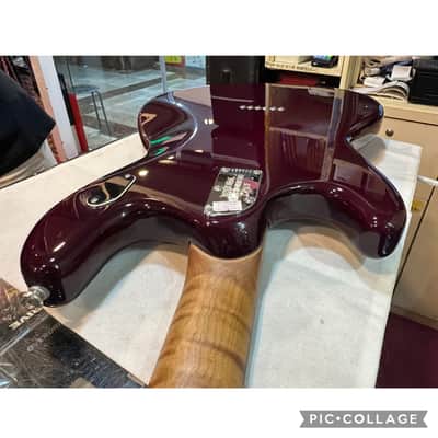 Ernie Ball Music Man BFR Baritone Stingray 2024 - Oxblood image 9