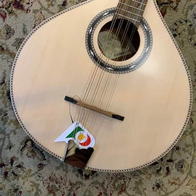 Carvalho MOC308 Octave Mandolin Spruce, pickup & rigid bag image 6