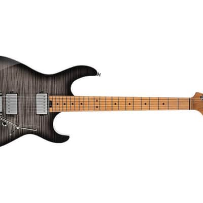 Cort G290 FAT II Electric Guitar â€“ Transparent Black Burst, Roasted Maple Neck & Fretboard, H-H Pickups image 23