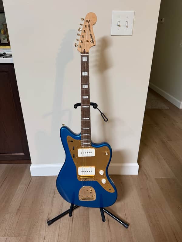 Squier 40th Anniversary Gold Edition Jazzmaster | Reverb