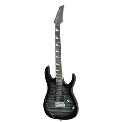 Cxxss 170 Model 39in Electric Guitar HSH Pickups Black complete starter kit suit for Hard Tiger-striped Black image 7