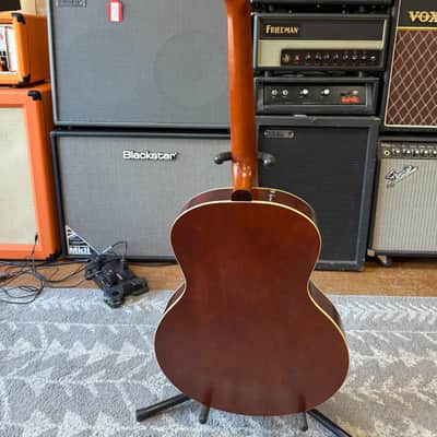 Godin 5th Avenue Acoustic Archtop 2010s - Cognac Burst image 6