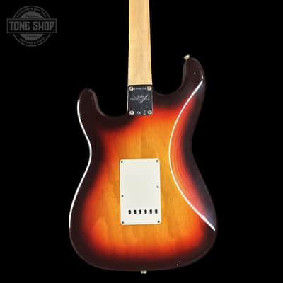 Fender Custom Shop 1969 Stratocaster Journeyman Relic Chocolate 3 Tone Sunburst w/case CZ588710 image 6
