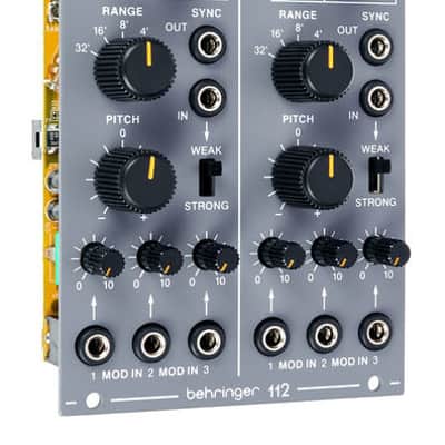 Behringer 112 Dual VCO Eurorack Synthesizer Module image 3