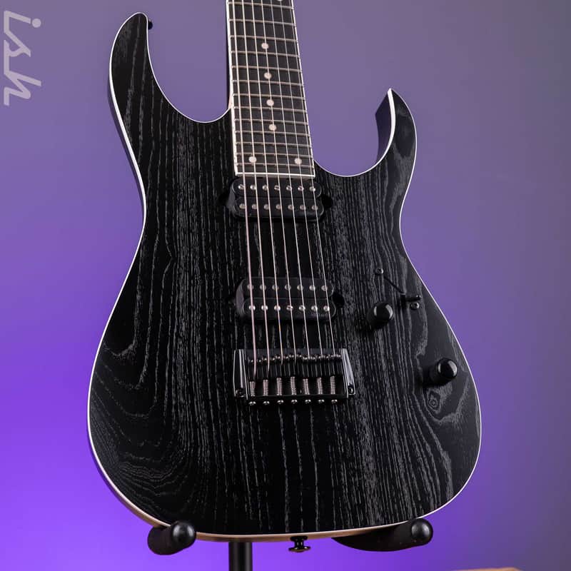 Ibanez Prestige RGR762AHBF Weathered Black Electric Guitar image 1