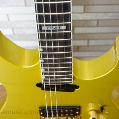 ESP LTD Mirage Deluxe '87 - Metallic Gold image 9