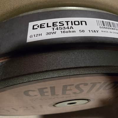 Celestion G12H 70th Anniversary Special Edition 12" 30-Watt 16ohm Guitar Amp Speaker 2020s - Gold image 3