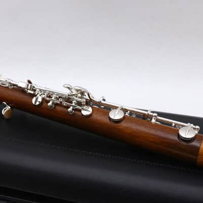 Professional oboe Nice Sound C key Rosewood Body 3rd Octave left F Key image 9