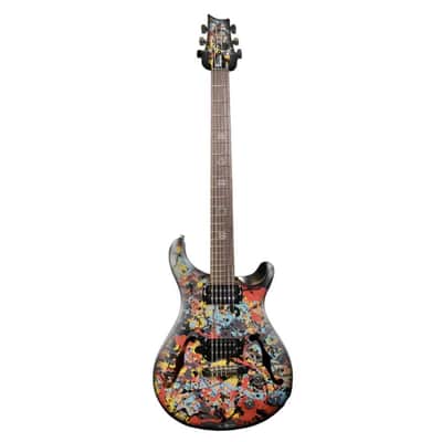 Paul Reed Smith SE Ed Sheeran Cosmic Splash Ltd Ed Hollow Body I Baritone Guitar w/ Gig Bag - Cosmic Splash image 2