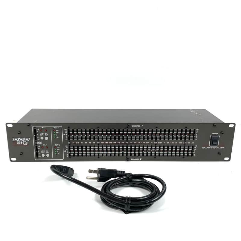 DOD SR231QX 2 Channel 31 Band Graphic Equalizer TGHM image 1