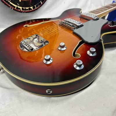 Welson 1960s DS2 Vintage Hollow Body Electric Guitar image 17