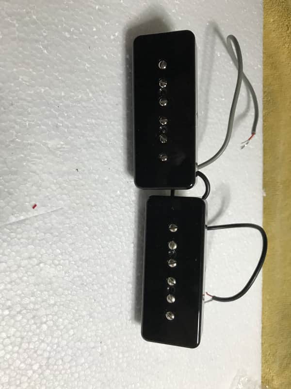 P90 KMS Old Style P 90 Pickup Set Black image 1