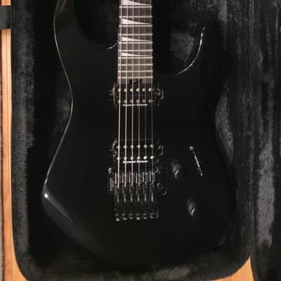 Jackson MJ Series Dinky Reverse Headstock DKR MAH 2021 - Present - Gloss Black - Made in Japan - Metal Strat Style Guitar with Gotoh Floyd Rose Style Tremolo System image 1
