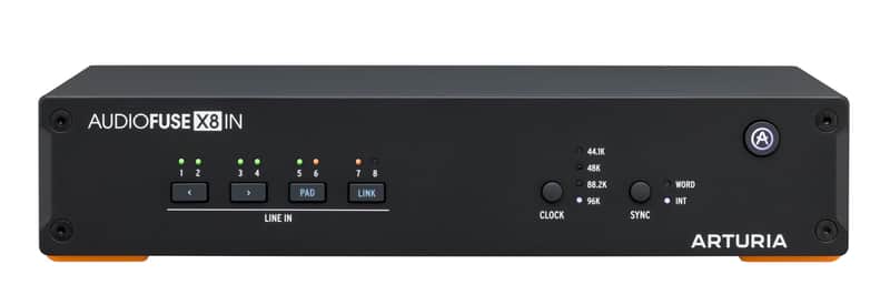 Arturia AUDIOFUSE X8 IN Add 8 Line Inputs to Audio Interfaces, 24-bit 96 kHz image 1