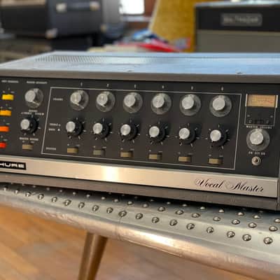 Shure VA-302-C Vocal Master Control Console 6-Channel PA Head with Reverb and XLR - Vintage Late-70s image 3