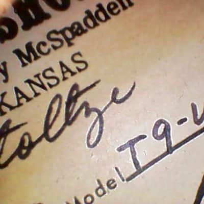 Mint McSpadden Teardrop Dulcimer T9-W, Richard Stolze, signed image 17
