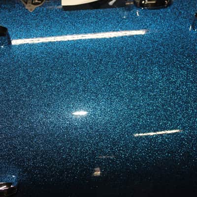 Pearl EXX22x18B/C702 Bass Drum Electric Blue Sparkle image 3