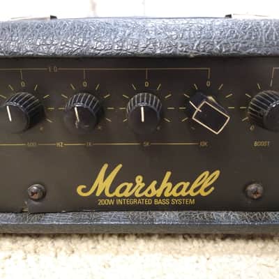 Marshall 3520 Bass head - 200w | Reverb
