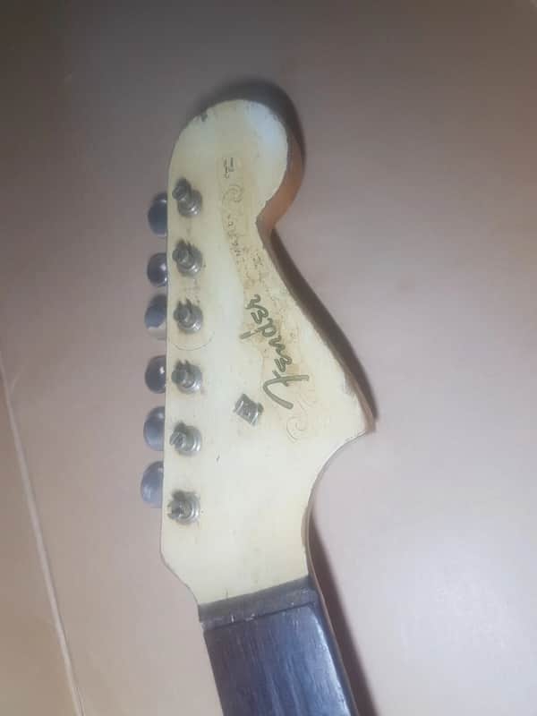 1963 FENDER JAZZMASTER NECK USA - WHITE HEADSTOCK image 1