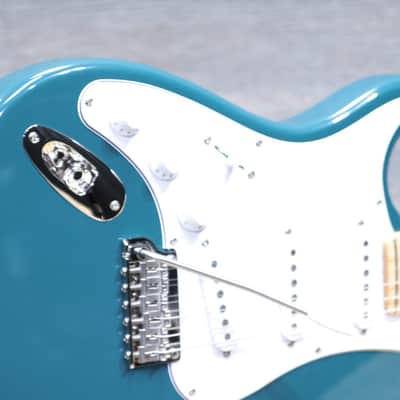 PRS SE Silver Sky Maple "Lefty" Nylon Blue Left-Handed Electric Guitar w/Bag image 4