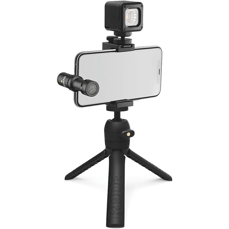 RODE Vlogger Kit for USB-C Devices - Includes Tripod, MicroLED light, VideoMic ME-C and Accessories Regular image 1