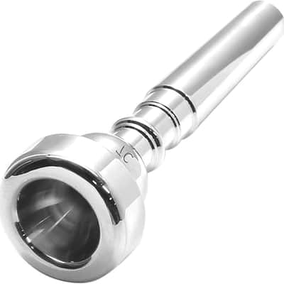 Trumpet Mouthpiece, Silver Plated 7C Trumpet Mouthpiece Brass Mouthpiece Replacement Trumpet Accessories Instruments Mouthpiece for Beginners, Professional Players image 2