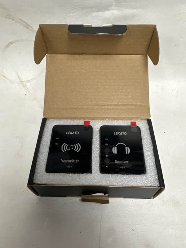 Lekato MS-1 Wireless in-Ear Monitor System Transmitter Receiver image 1